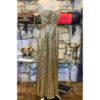BADGLEY MISCHKA Sequin Gown in Gold (2) 10