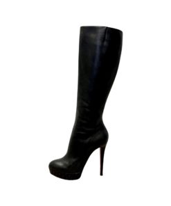 CHRISTIAN LOUBOUTIN Bianca Botta Knee Boots in Black (39.5 8