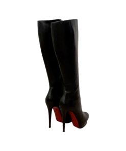 CHRISTIAN LOUBOUTIN Bianca Botta Knee Boots in Black (39.5 9