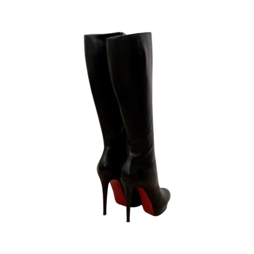 CHRISTIAN LOUBOUTIN Bianca Botta Knee Boots in Black (39.5 5