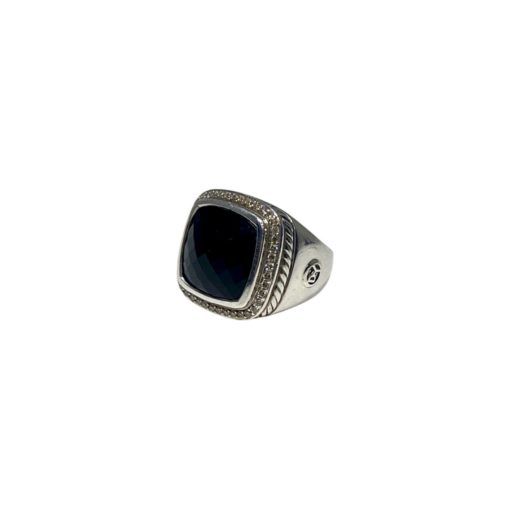 DAVID YURMAN Faceted Onyx Albion Ring 11mm 3
