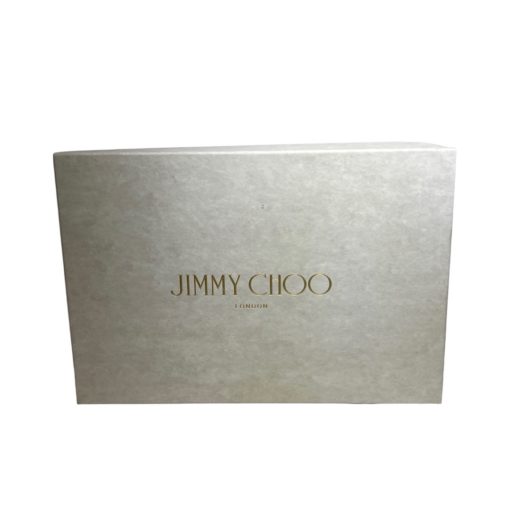 JIMMY CHOO Patent Cork Wedge in Nude (38.5) 7