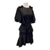 JOHANNA ORTIZ Ruffle Dress in Black (6) 11