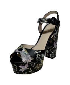 LE SILLA Floral Sandal in Black Multicolor (41) 8