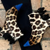 GIUSEPPE ZANOTTI Leopard Booties in Brown, Black and Blue (40.5) 10