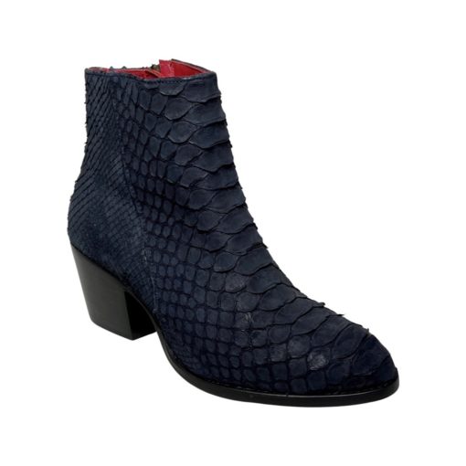 ALCALA Python Booties in Blue (8.5) 1