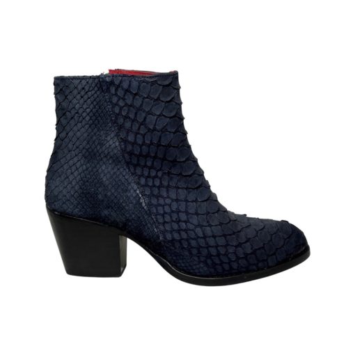 ALCALA Python Booties in Blue (8.5) 3