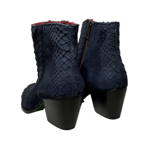 ALCALA Python Booties in Blue (8.5) 5