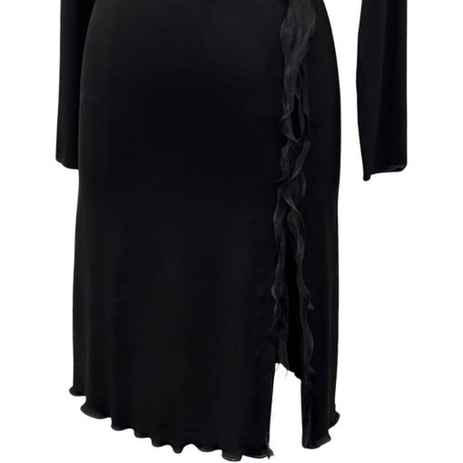 ARMANI Ribbon Cocktail Dress in Black (4) 3