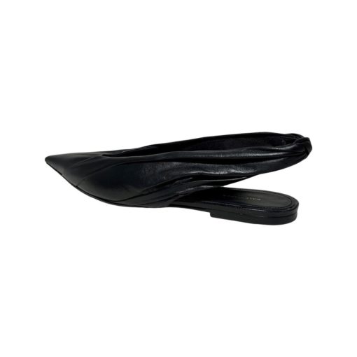 BALENCIAGA Knife Slingback Flats in Black (39) 3