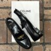 CELINE Loafers in Black and Gold (39.5) 12