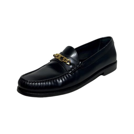CELINE Loafers in Black and Gold (39.5) 3