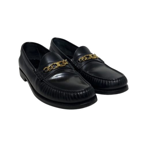 CELINE Loafers in Black and Gold (39.5) 7