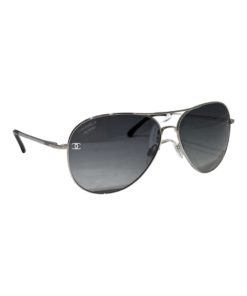 CHANEL Pilot Sunglasses in Silver 6
