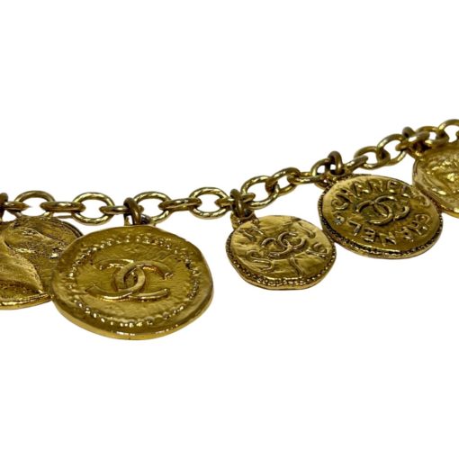 CHANEL Vintage Coin Necklace 2