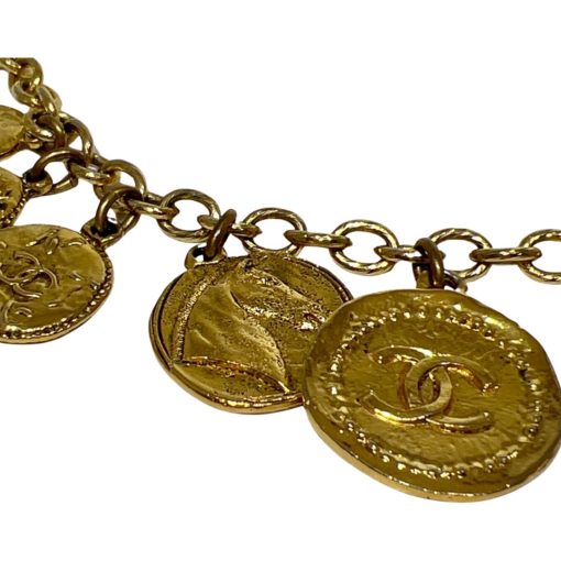 CHANEL Vintage Coin Necklace 3