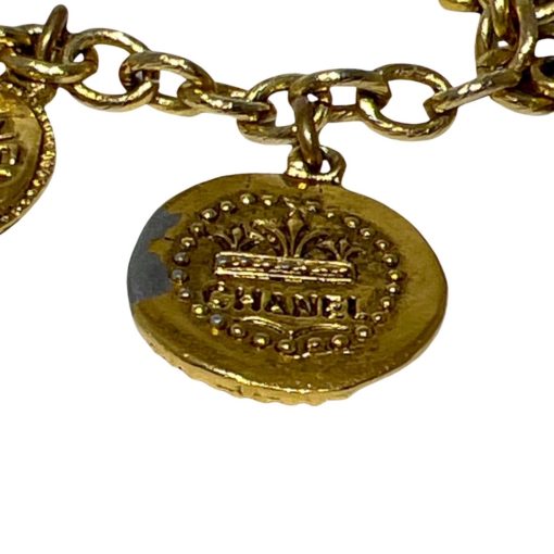 CHANEL Vintage Coin Necklace 6