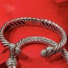 DAVID YURMAN Sculpted Cable Diamond Bracelet 8