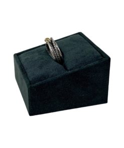 DAVID YURMAN X Crossover Ring in Sterling Silver and 18K Gold 8