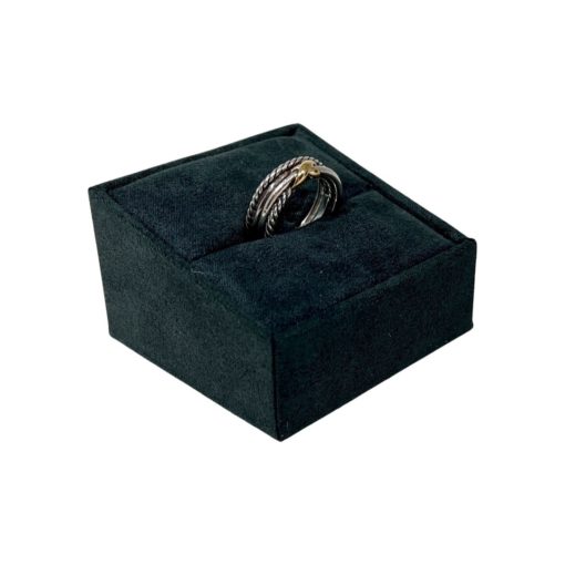 DAVID YURMAN X Crossover Ring in Sterling Silver and 18K Gold 5