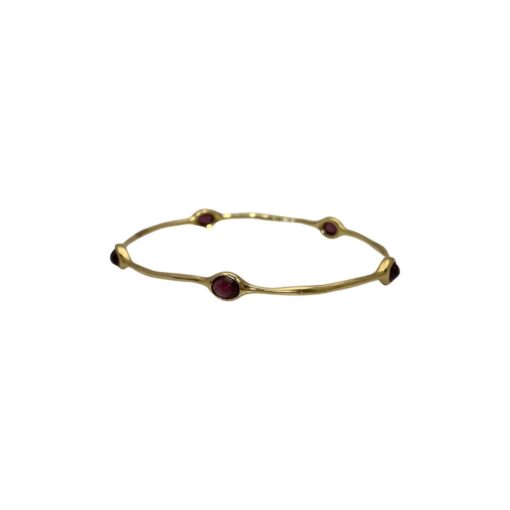 IPPOLITA Amethyst Rock Candy Bangle Bracelet in 18k Gold 2
