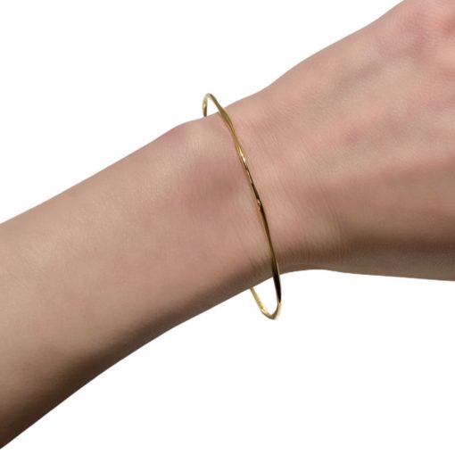 IPPOLITA Gold Bangle Bracelet in 18k Gold 1