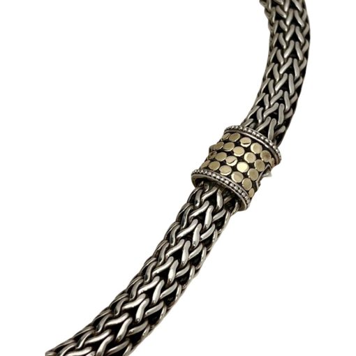 JOHN HARDY Dot Classic Chain Necklace in Sterling Silver and 18k Gold 6
