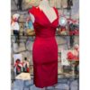 KAREN MILLER Cocktail Dress in Red (6) 11