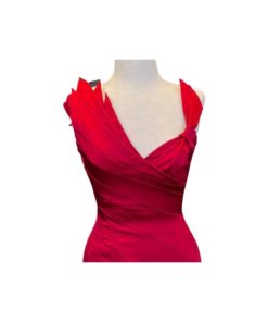 KAREN MILLER Cocktail Dress in Red (6) 5