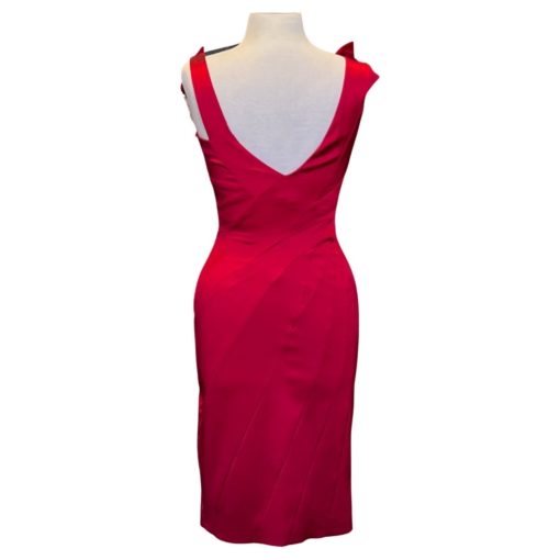KAREN MILLER Cocktail Dress in Red (6) 3