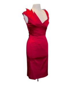 KAREN MILLER Cocktail Dress in Red (6) 7