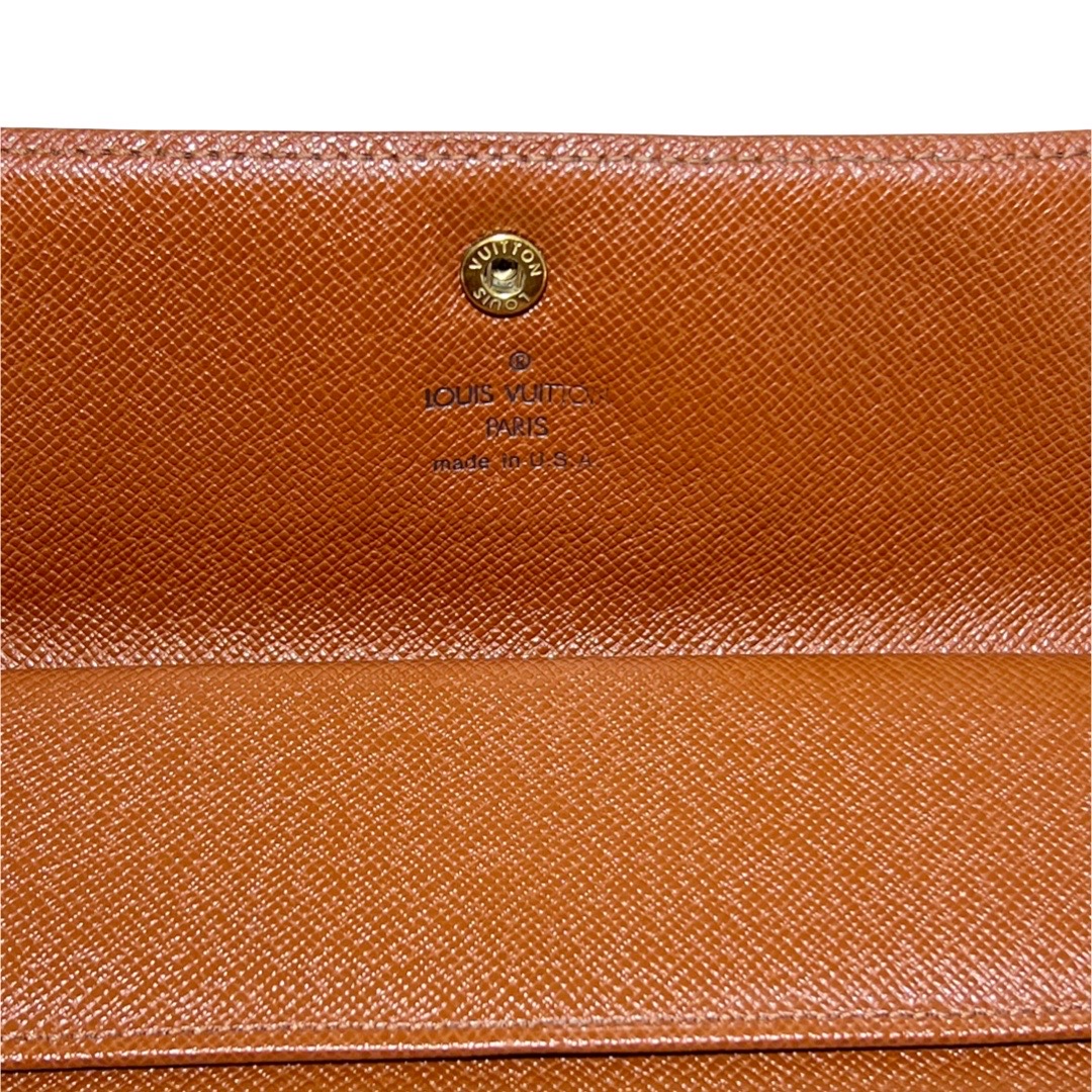 Louis Vuitton Classic Monogram Continental Wallet.  Luxury, Lot #56615