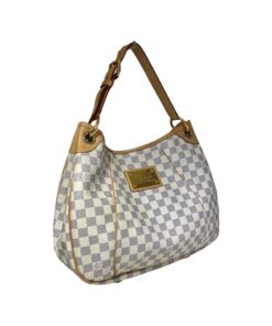 LOUIS VUITTON Galleria PM Damier Azur Handbag 8