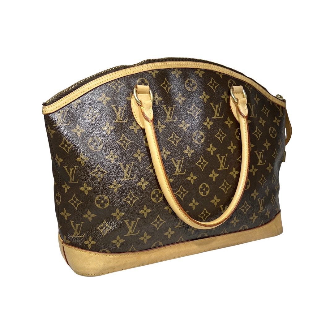 Louis Vuitton Lockit Horizontal Monogram Canvas Handbag on SALE