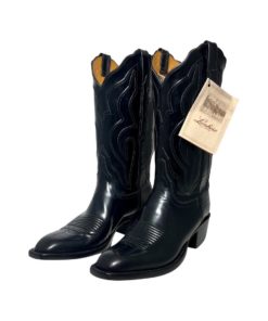 LUCCHESE Cowboy Boots in Black (Men's 7/ Women's 9) 8