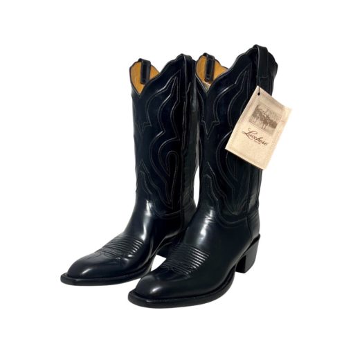 LUCCHESE Cowboy Boots in Black (Men's 7/ Women's 9) 4