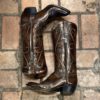 LUCCHESE Cowboy Boots in Brown (Men's 7; Women's 9) 4