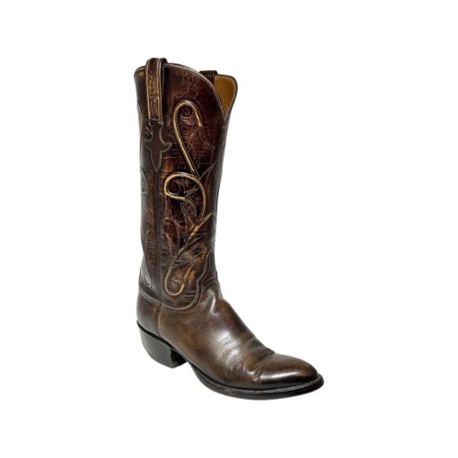 LUCCHESE Cowboy Boots in Brown (Men's 7; Women's 9) 2