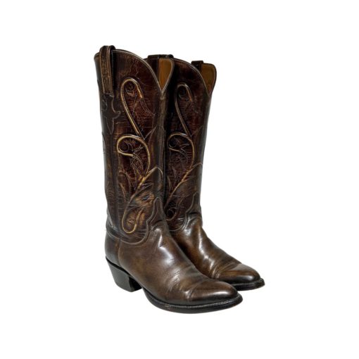 LUCCHESE Cowboy Boots in Brown (Men's 7; Women's 9) 5