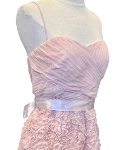 AIDAN MATTOX Floral Gown in Pale Pink (Fits Size 6) 5