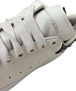 ALEXANDER MCQUEEN Studded Oversized Sneakers in Black and White (40) 14