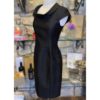 ARMANI Cap Sleeve Dress in Black (8) 10