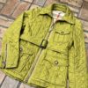 BURBERRY Quilted Jacket in Olive (Small) 11