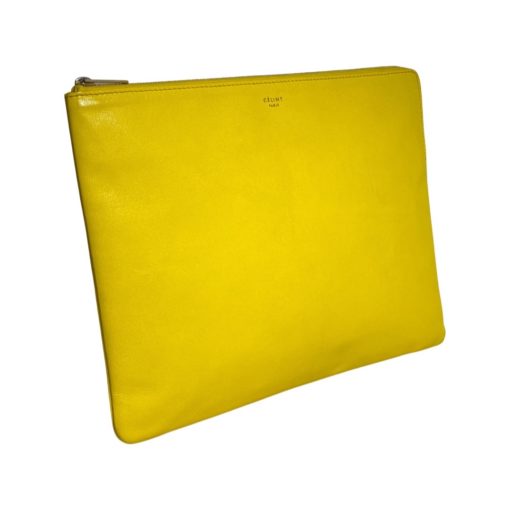 CELINE IPad Clutch In Yellow 1