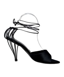 CHANEL Cage Sandals in Black (38) 6