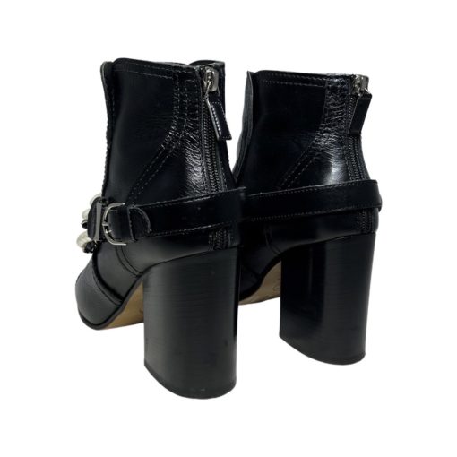 CHANEL Multistrand Booties in Black and Pearl (39.5) 5