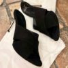 GIUSEPPE ZANOTTI Slide Sandal in Black (38) 15