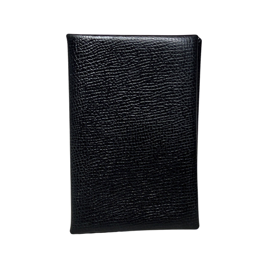 Hermes Calvi Card Holder In Black - D' Borse Boutique 2