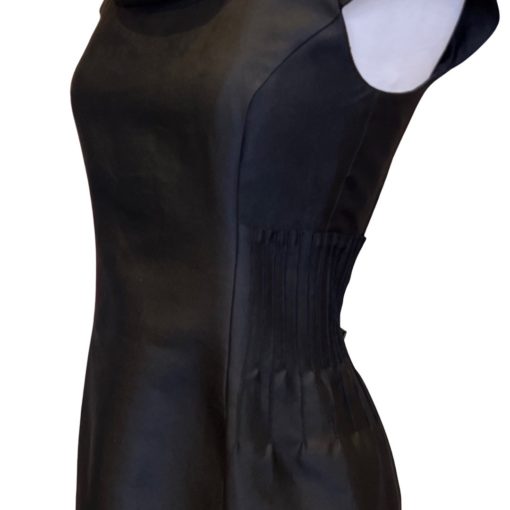 ARMANI Cap Sleeve Dress in Black (8) 3