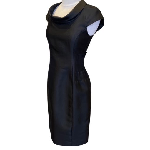 ARMANI Cap Sleeve Dress in Black (8) 4